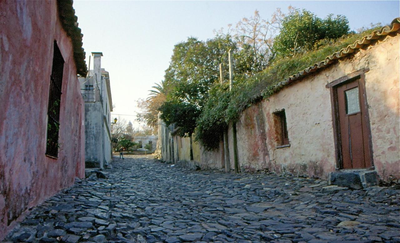 Petites rues aux sols pavés