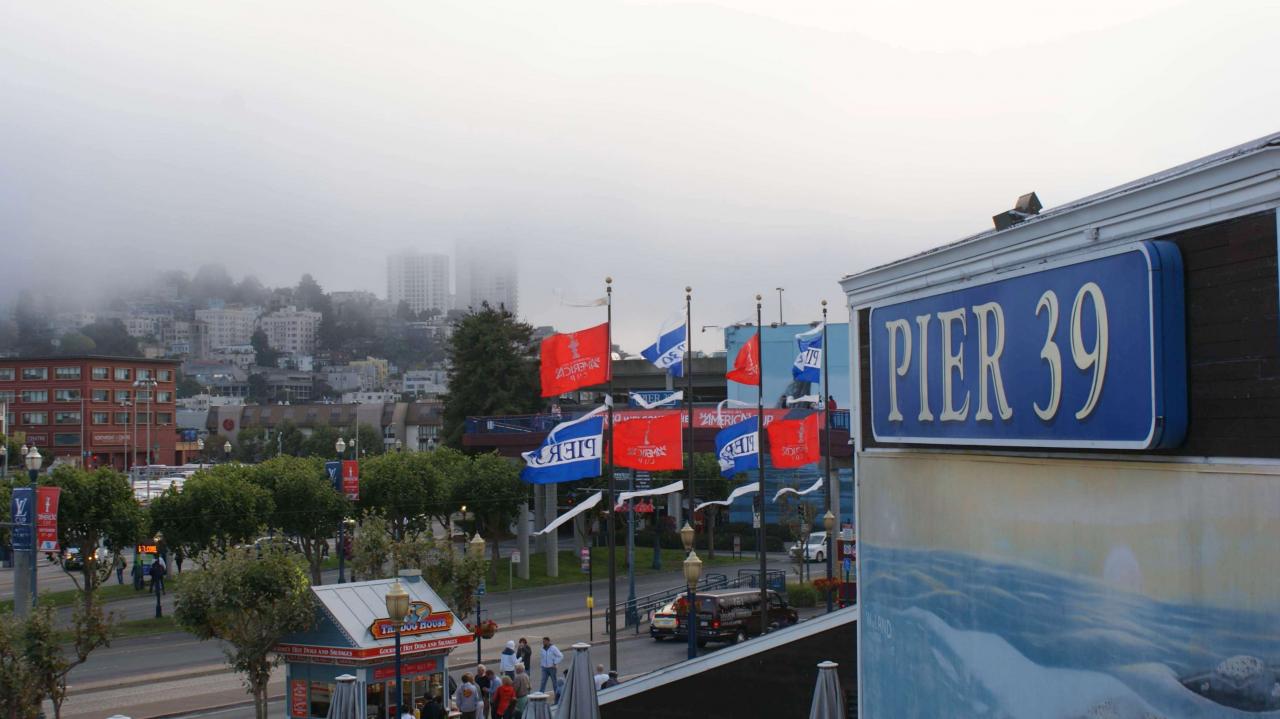 Pier 39 et ses nombreux restos