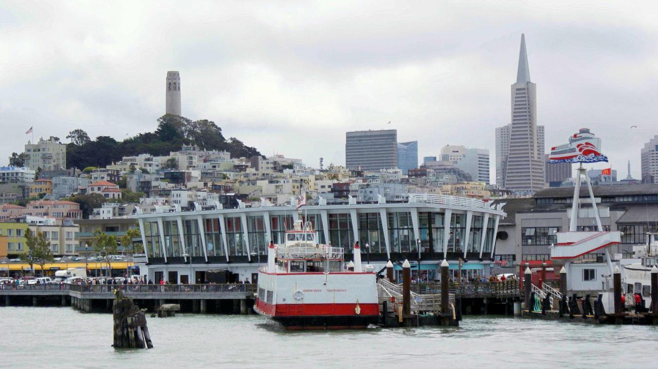 Vue sur Telegraph Hill et le Coit Tower