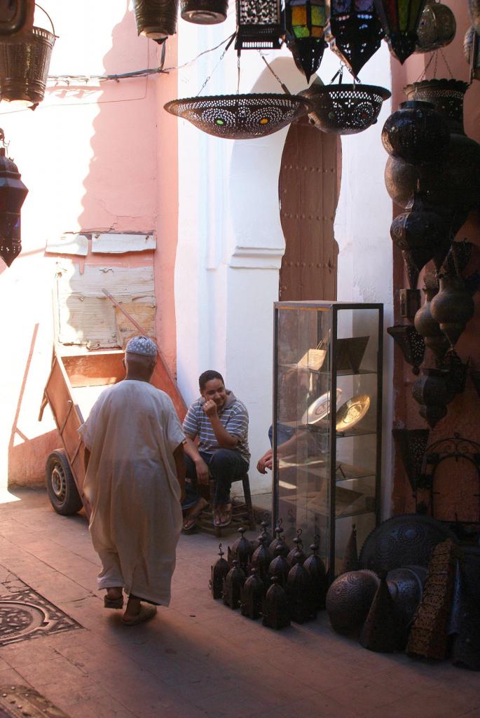 Direction la mosquée du souk