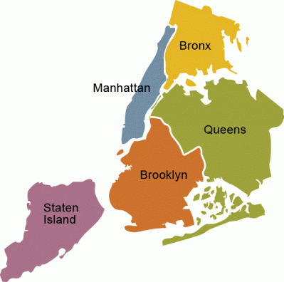 5 boroughs map