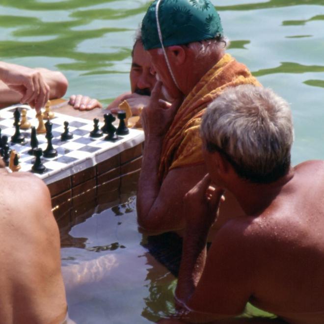 Joueurs d'échecs budapest