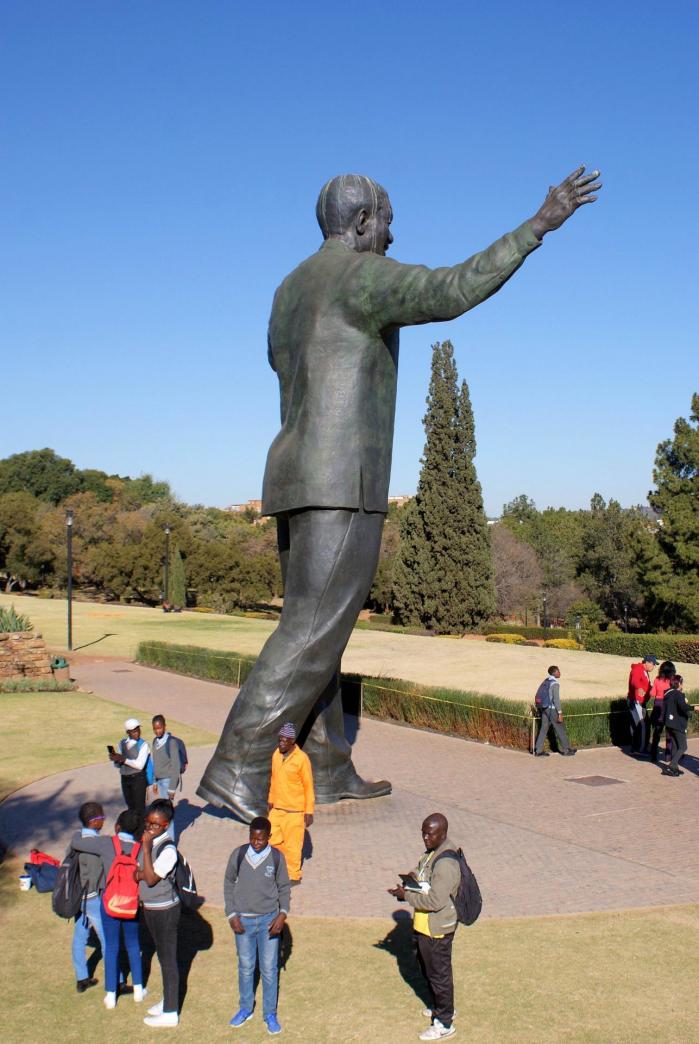 Statue de nelson mandela